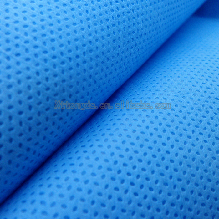 Spunbonded Polypropylene Water Proof SMS Non Woven Nonwoven Fabric Non woven Raw Material