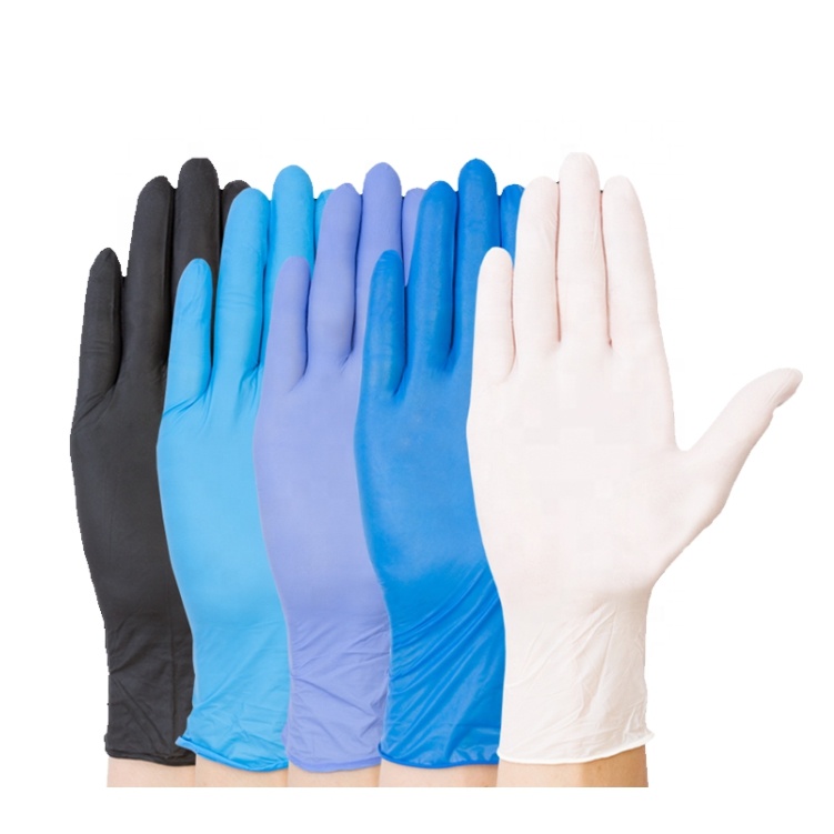 nitrile gloves powder free