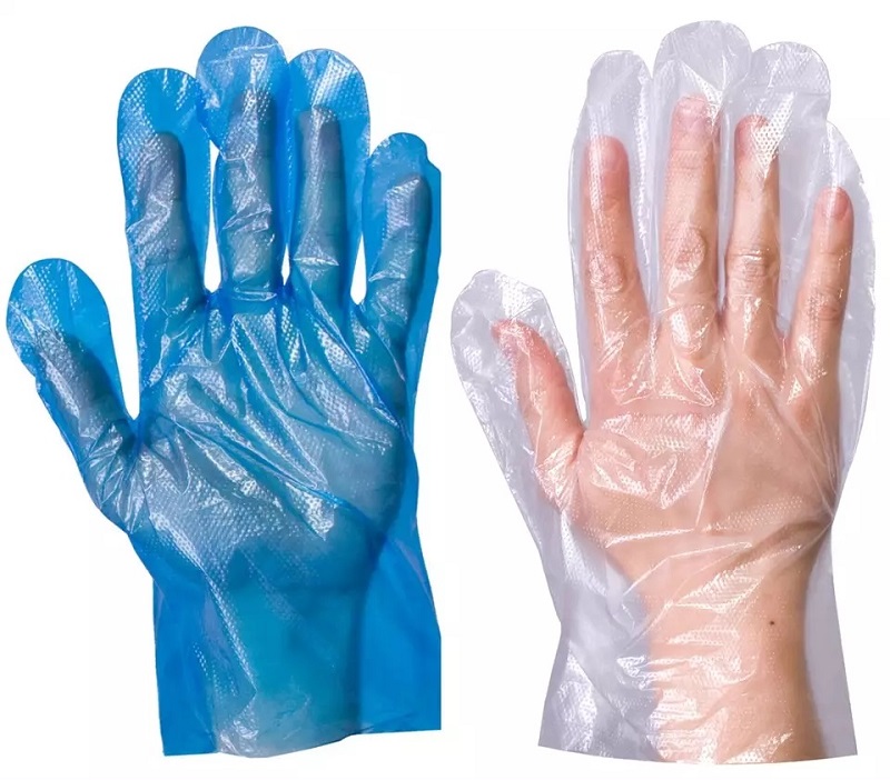 disposable plastic gloves