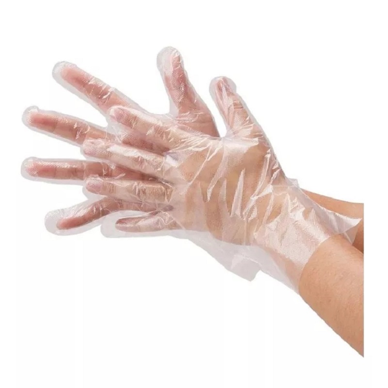 Clear Transparent Disposable PE Gloves