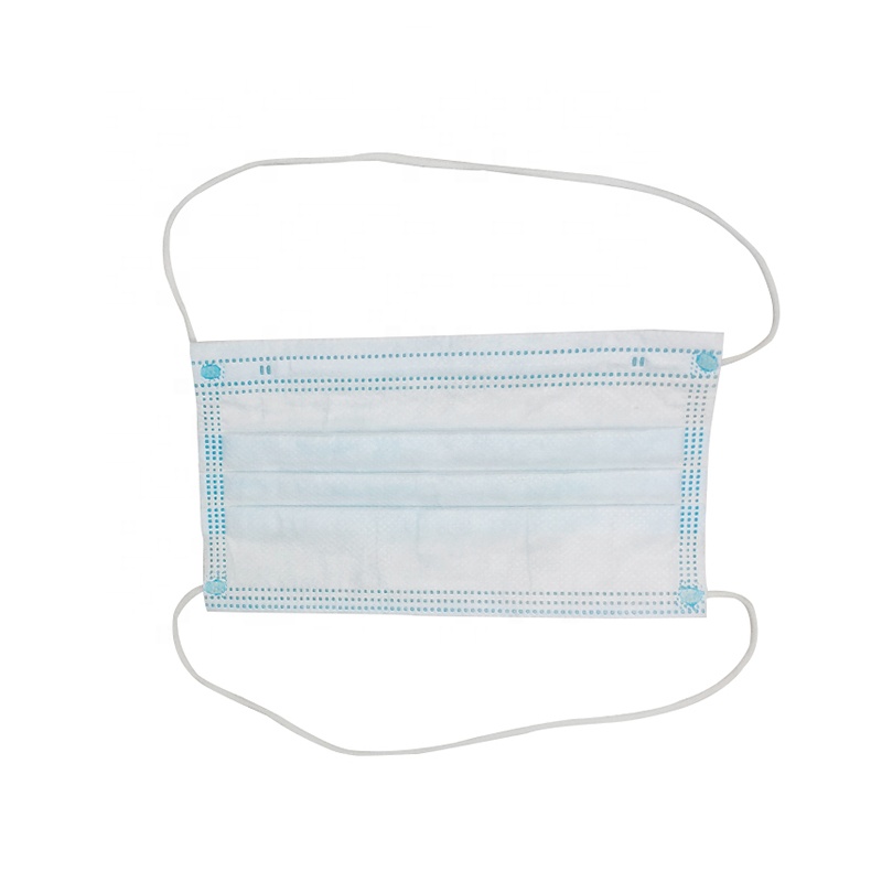 Disposable Non-Woven 3Layers Head-loop Face Mask