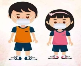 What types of masks should children wear?