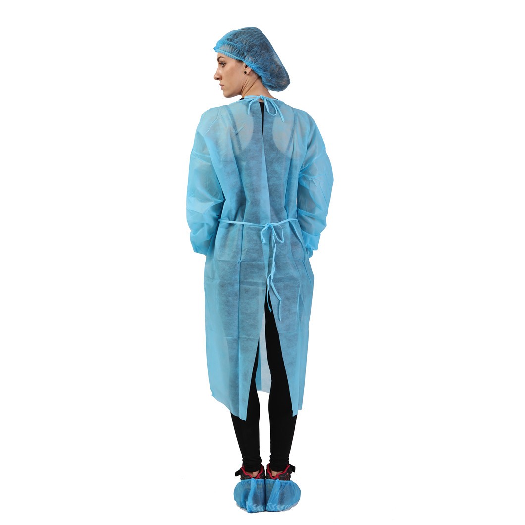 very popular Non-woven Disposable Isolation Gown