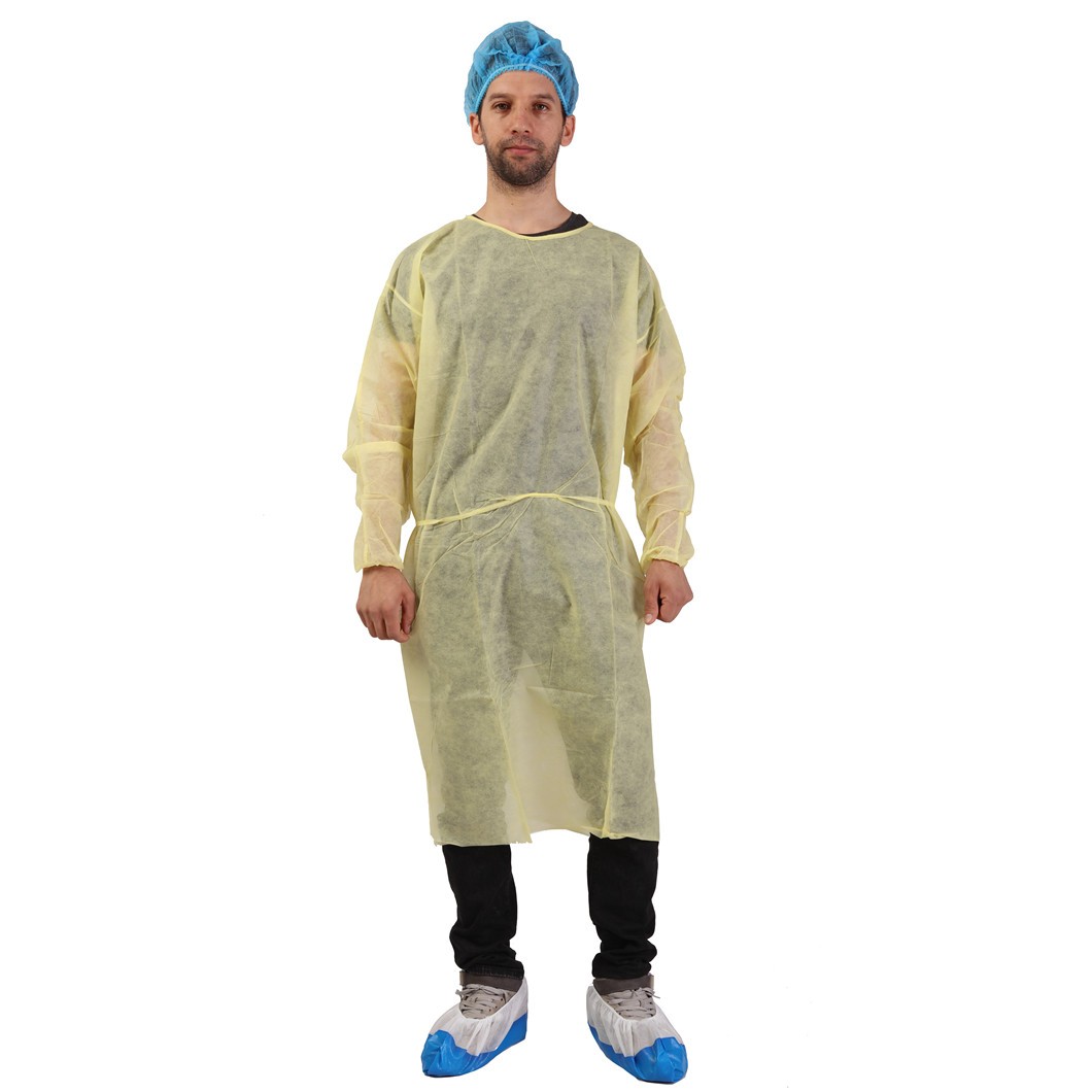 Widely-Used Non-woven Disposable Isolation Gown